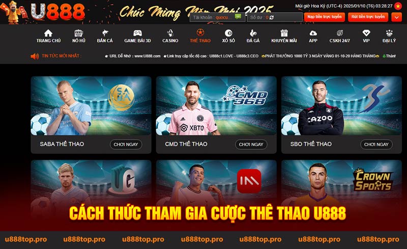 thể thao u888